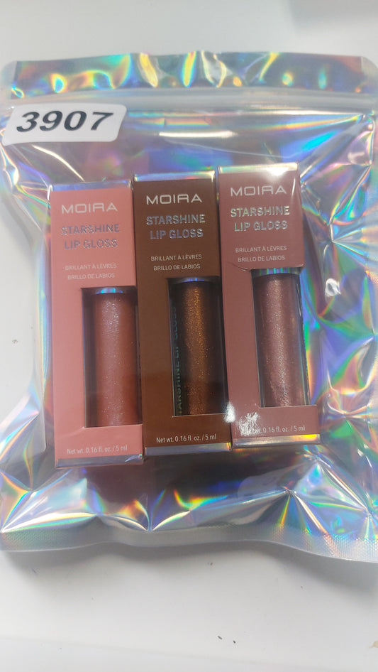 MOIRA STARSHINE LIP GLOSS BUNDLE OF 3PC