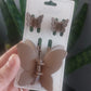 Butterfly 3PC Hair Jaw Clip Set