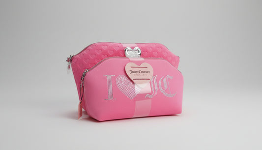 Juicy 2pc cosmetics bag