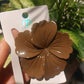 Scalloped Hibiscus Claw Clip 1