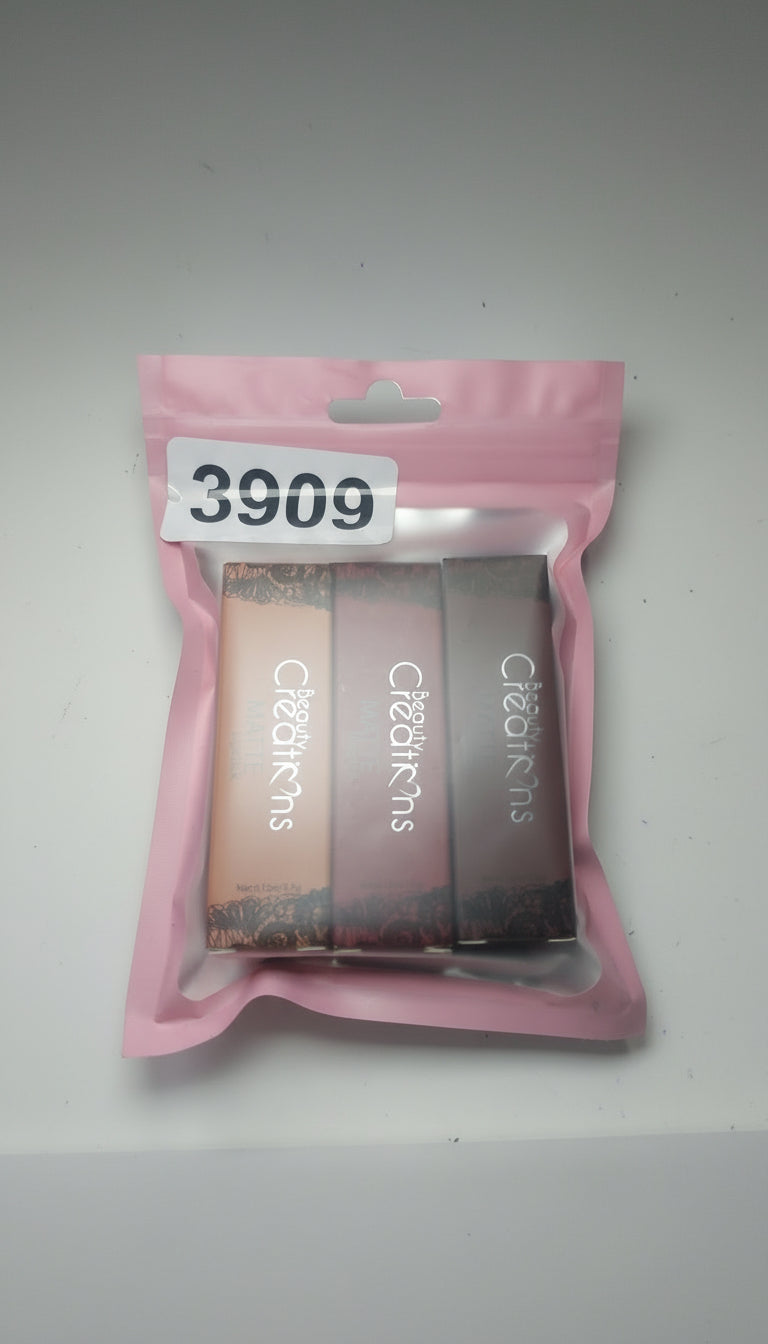 BEAUTY CREATIONS MATTE LIPSTICK SET OF 3