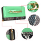 Gold-Tone Chain Faux Leather + Snakeskin Zip Around Wallet
